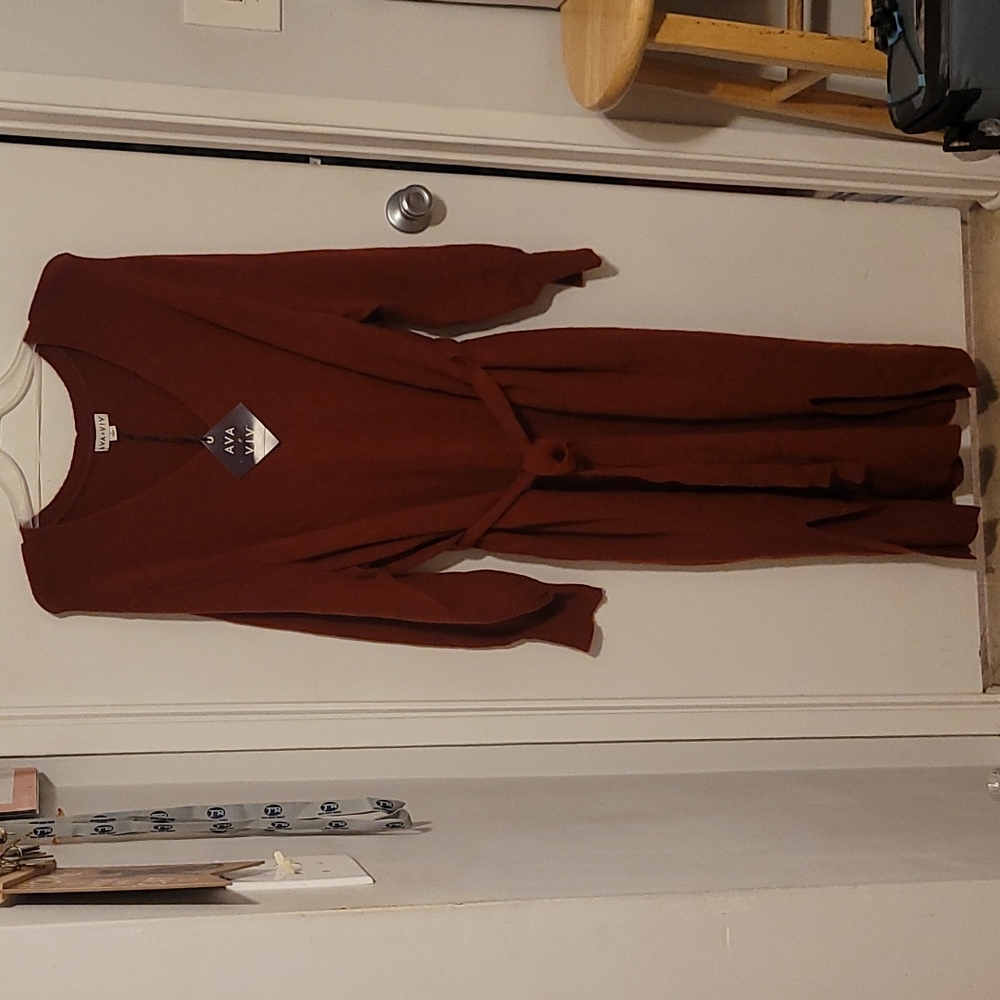 Woman's Sweater Dress - NWT - Size 4X - Ava & Viv Brand